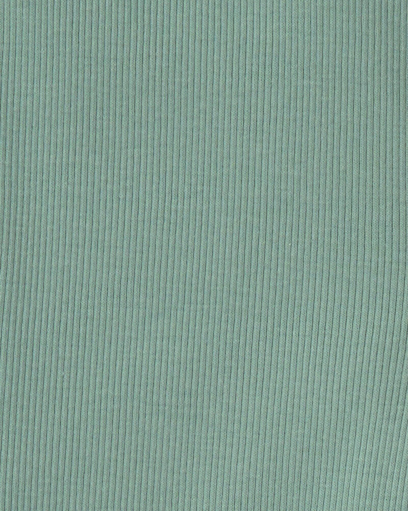 Filles - Ensemble 2 pi&egrave;ces haut manches longues &agrave; motif papillon et pantalon en molleton - Vert, image 5 sur 5 diapositives