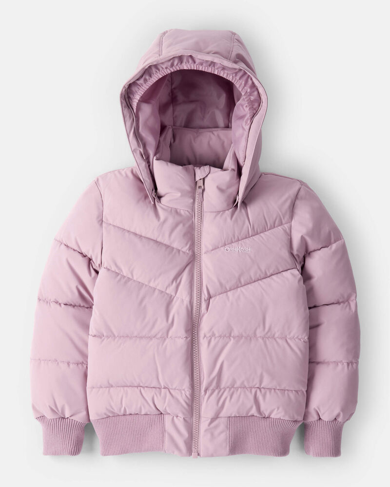 Girls Urban Heavy Weight  Jacket - Rosewood, image 2 of 4 slides