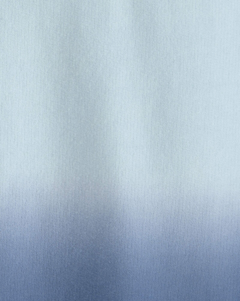 Boys Ombre French Terry Pullover Sweatshirt - Blue, image 2 of 3 slides