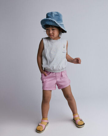 Toddler Girl Mom Short - Pink, 