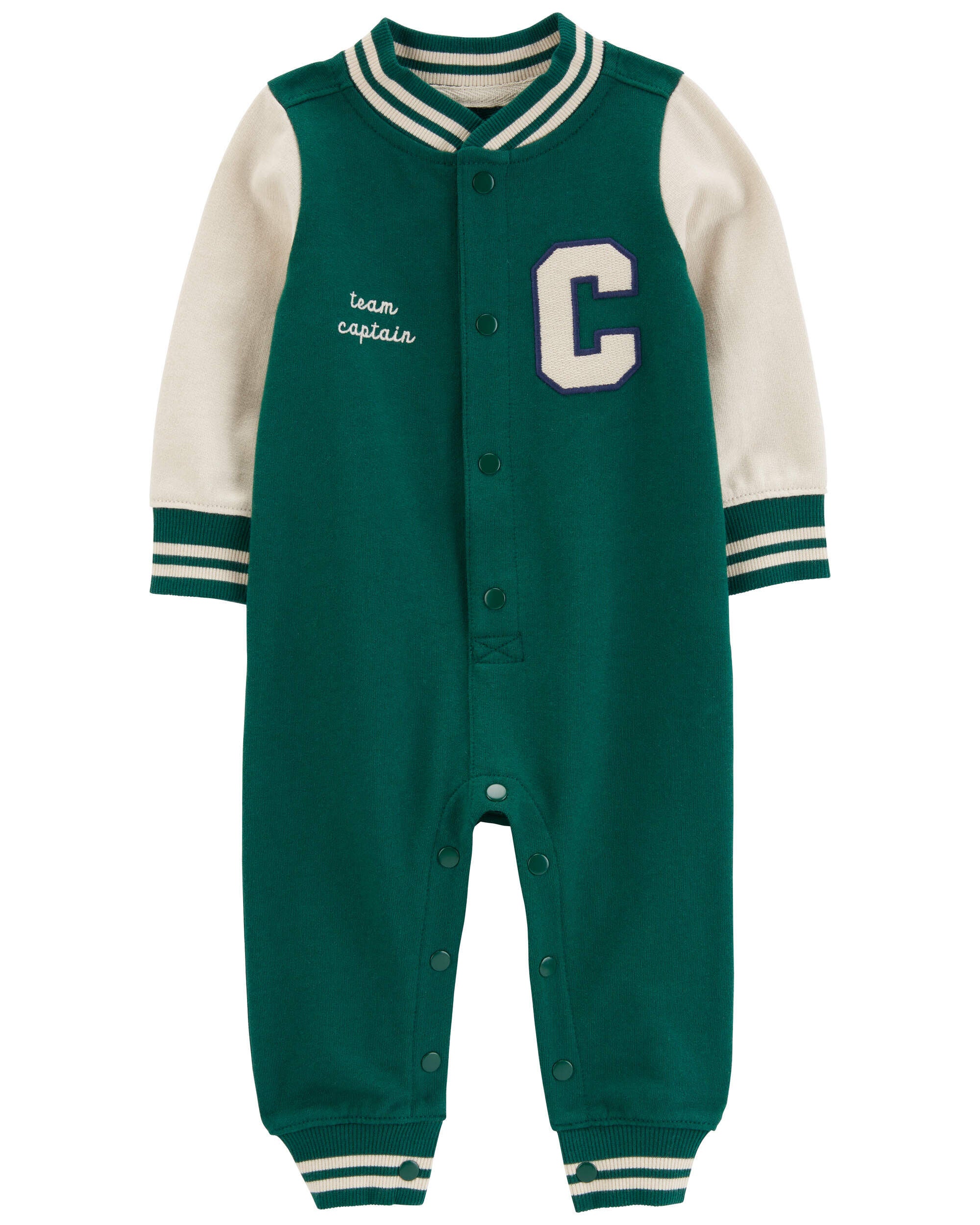 Baby Boys Baby Varsity Button Down Jumpsuit 18M Carter s