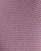 Baby Girl Organic Cotton Sweater Knit Overalls, image 3 of 4 slides
