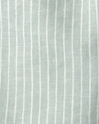 Baby Girl 2-Piece Sleeveless Tee & Pant Set - Green, image 2 of 3 slides