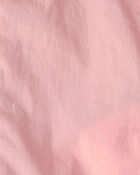 Baby Girl Mid Weight Pink Peplum Jacket- Pink, image 3 of 3 slides