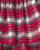 Toddler Girl Organic Cotton Flannel Skirt, image 2 of 4 slides