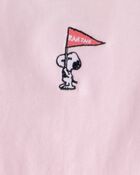 Girls Peanuts Snoopy Long-Sleeve Top - Pink, image 4 of 5 slides