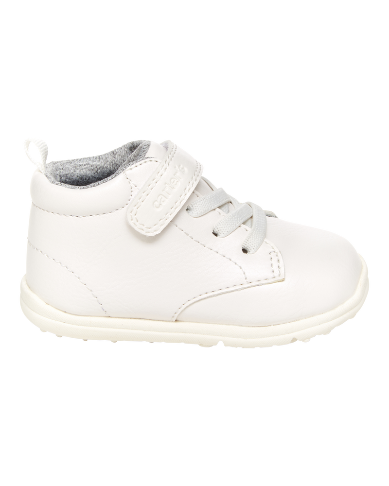  Every Step® First Walker  High-Top Casual Sneakers - White, image 2 of 7 slides