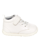  Every Step® First Walker  High-Top Casual Sneakers - White, image 2 of 7 slides