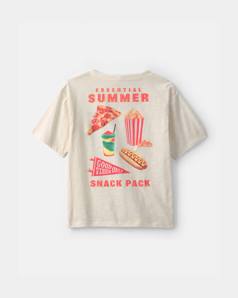 Gar&ccedil;ons - T-shirt &agrave; imprim&eacute; &laquo;Summer Snack Pack&raquo; - Cr&egrave;me, image 2 sur 4 diapositives