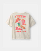 Gar&ccedil;ons - T-shirt &agrave; imprim&eacute; &laquo;Summer Snack Pack&raquo; - Cr&egrave;me, image 2 sur 4 diapositives