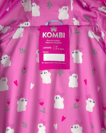 Kids Kombi London Rain Jacket - Bright Pink , 