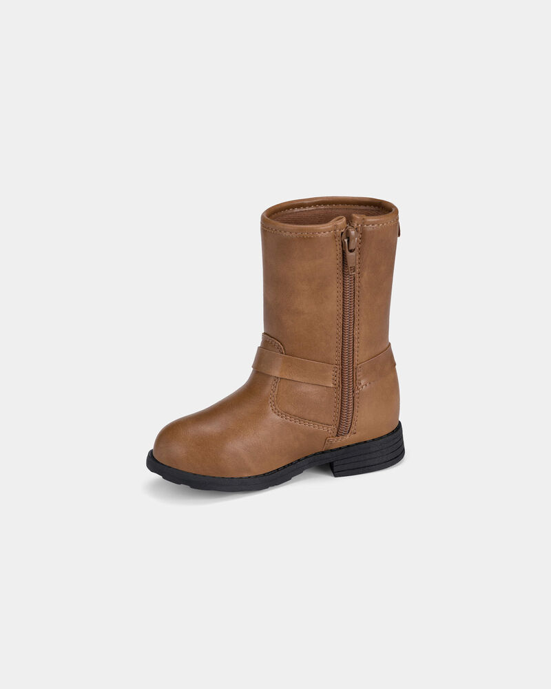 Girls Heart Riding Boots - Brown, image 6 of 6 slides