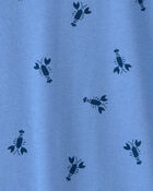 Tout-petit - T-shirt &agrave; motif de homards - Bleu, image 2 sur 2 diapositives