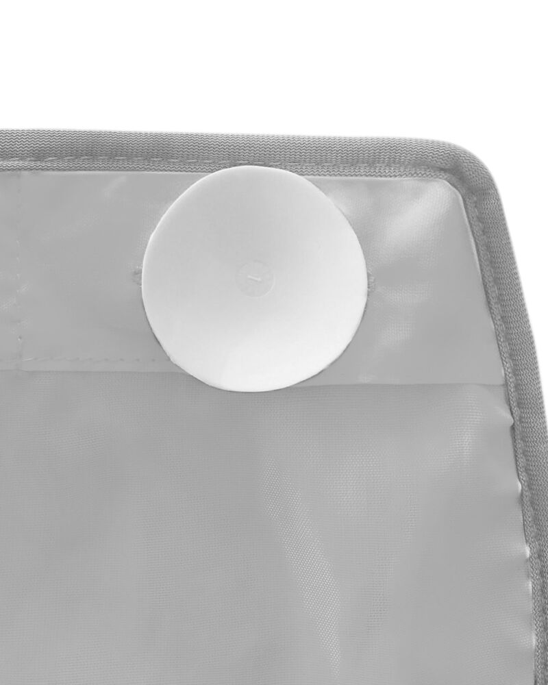 Moby Corner Bath Toy Organizer - Grey, image 7 of 8 slides