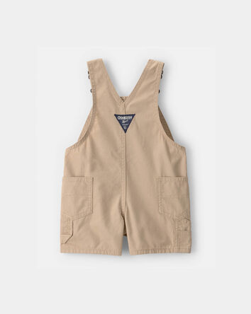 Baby Boy Canvas Shortall - Khaki, 