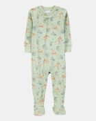 Baby Bambi Snug Fit Cotton Footie 1-Piece Pyjamas, image 1 of 3 slides