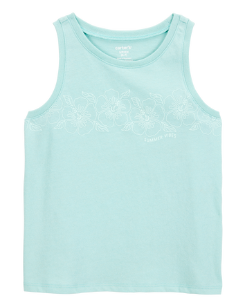 Kid Flower Vintage Muscle Tee, 