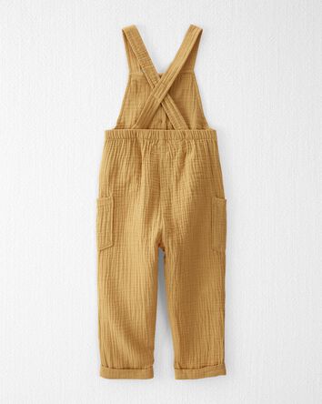 Toddler Organic Cotton Gauze Overalls, 