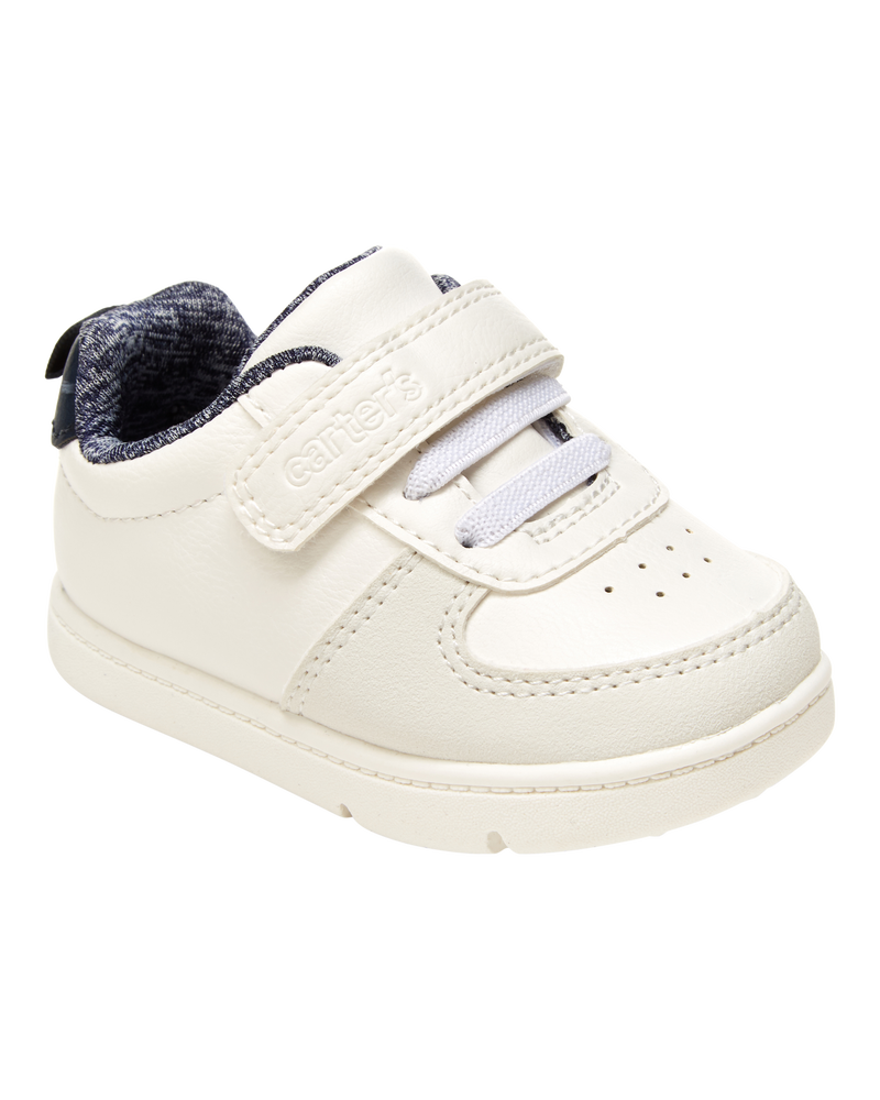  Every Step® First Walker  Casual Sneakers - White, image 1 of 6 slides
