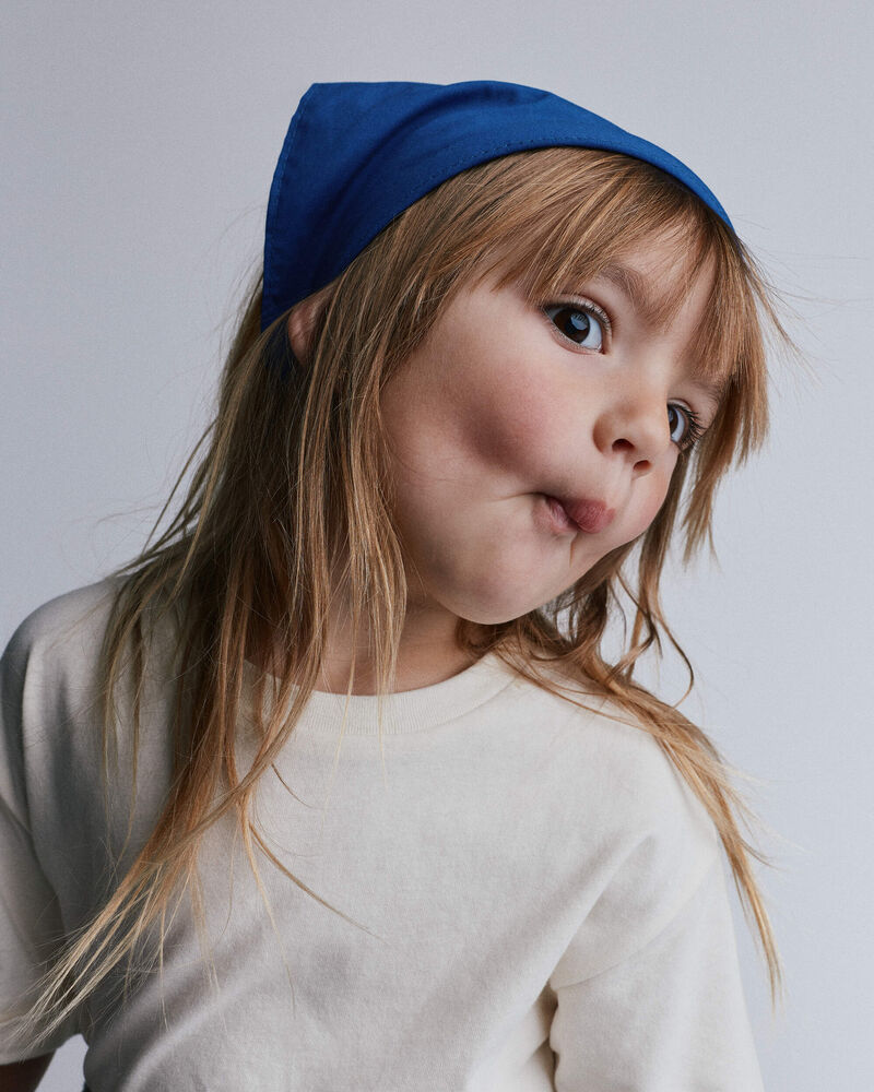 Toddler Rolled Cuff Tee - Cream, image 4 of 6 slides
