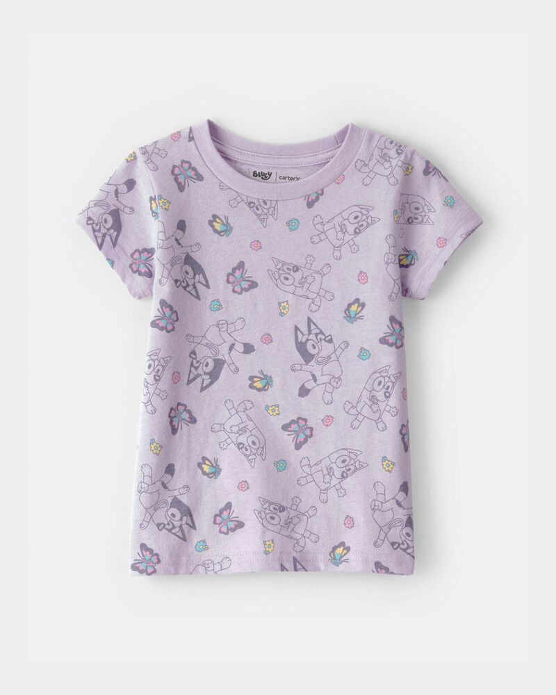 Toddler Girl Bluey&trade; Graphic Tee - Purple, image 1 of 2 slides
