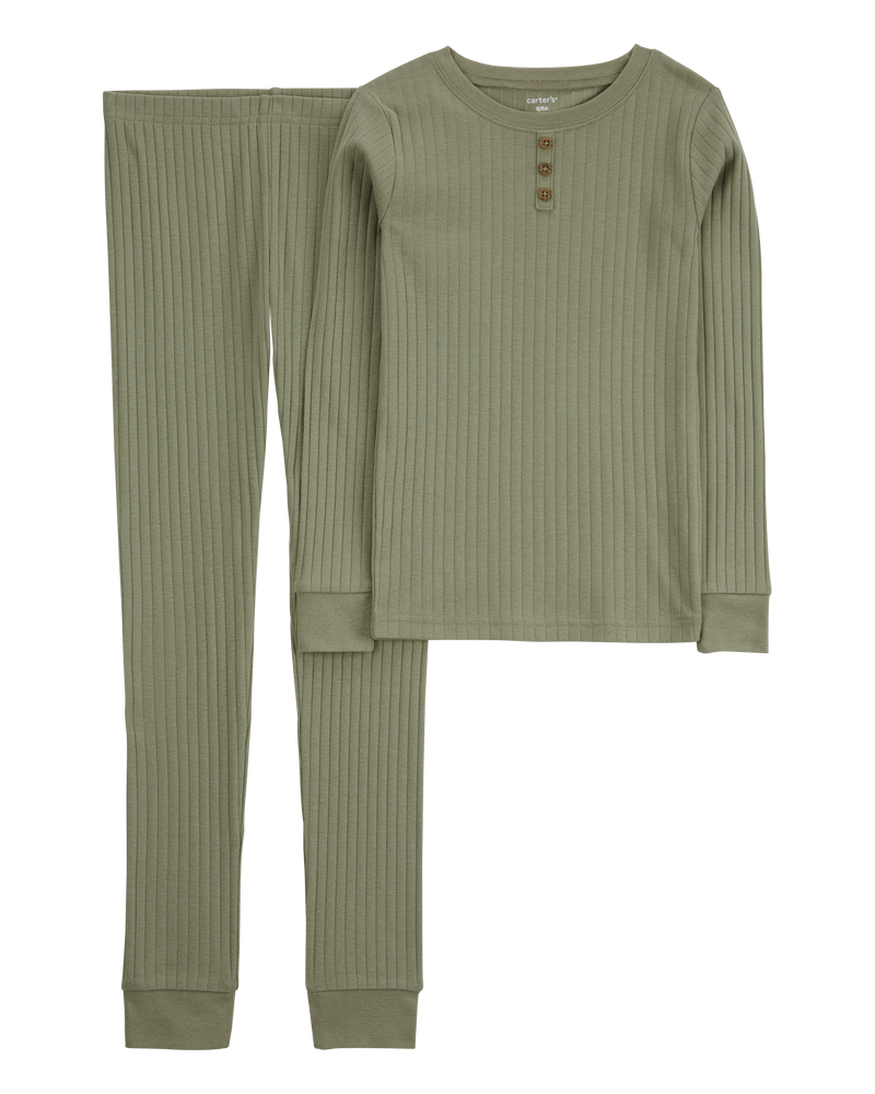 Kid 2-Piece Drop Needle Pyjamas, image 1 of 3 slides