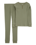 Kid 2-Piece Drop Needle Pyjamas, image 1 of 3 slides