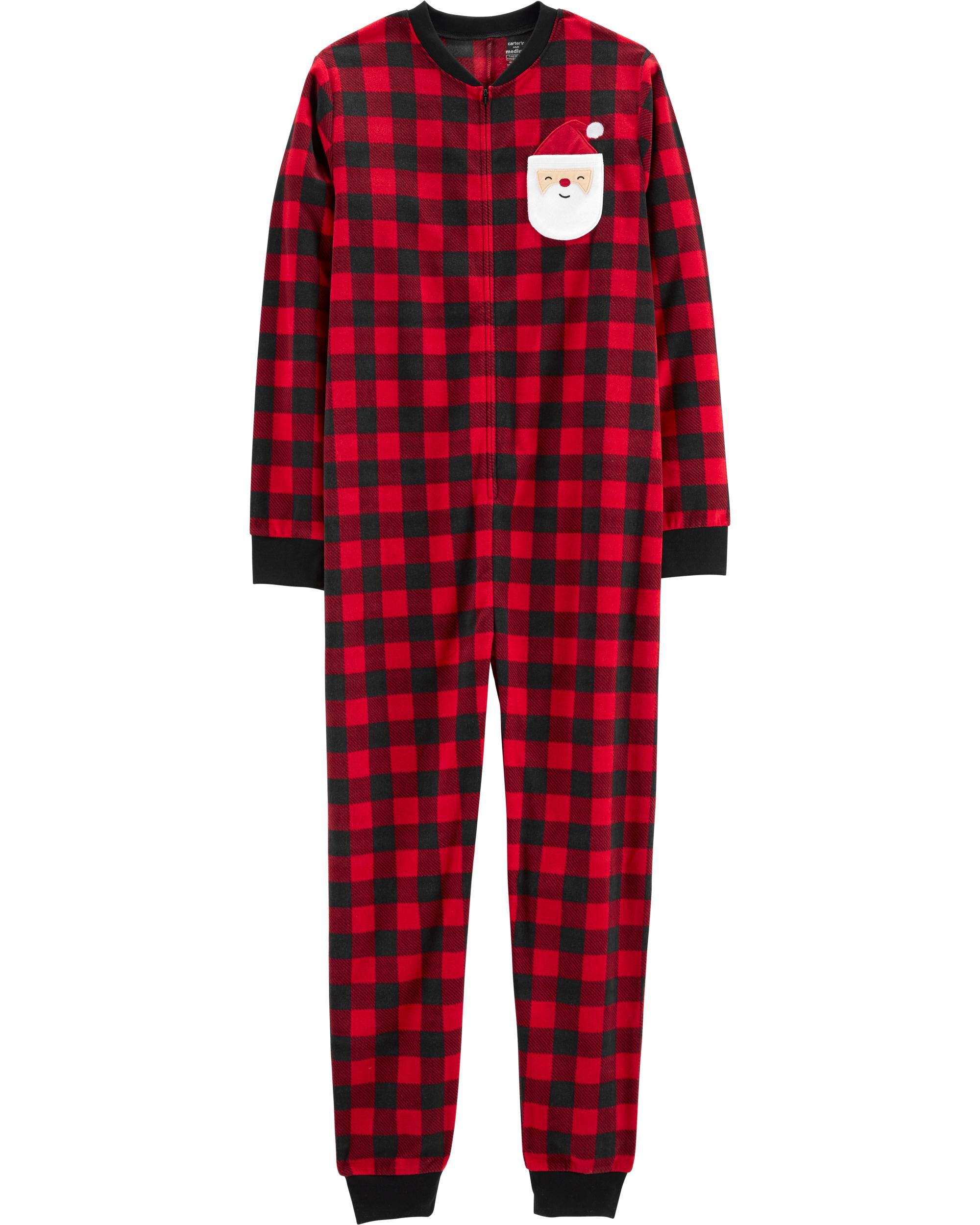 carters fleece christmas pajamas