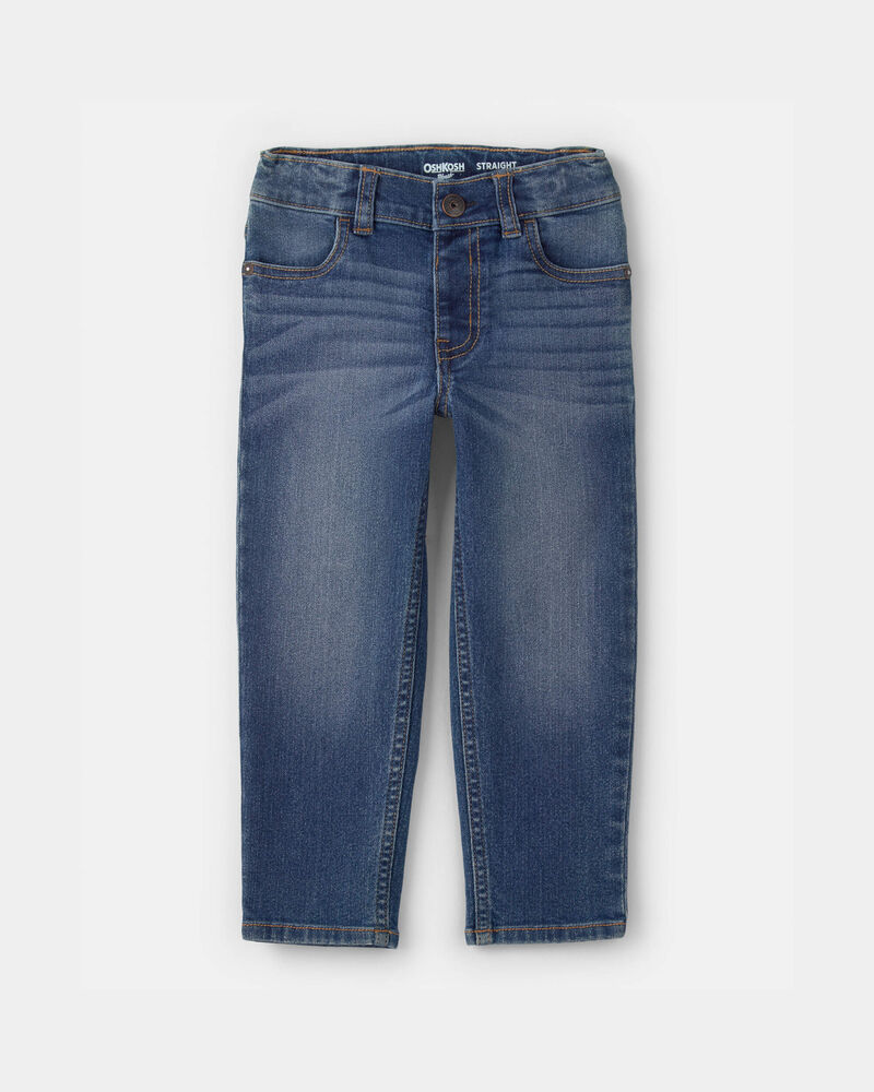 Tout-petit neutre - Jeans droit - d&eacute;lavage bleu ancre fonc&eacute;, image 1 sur 3 diapositives