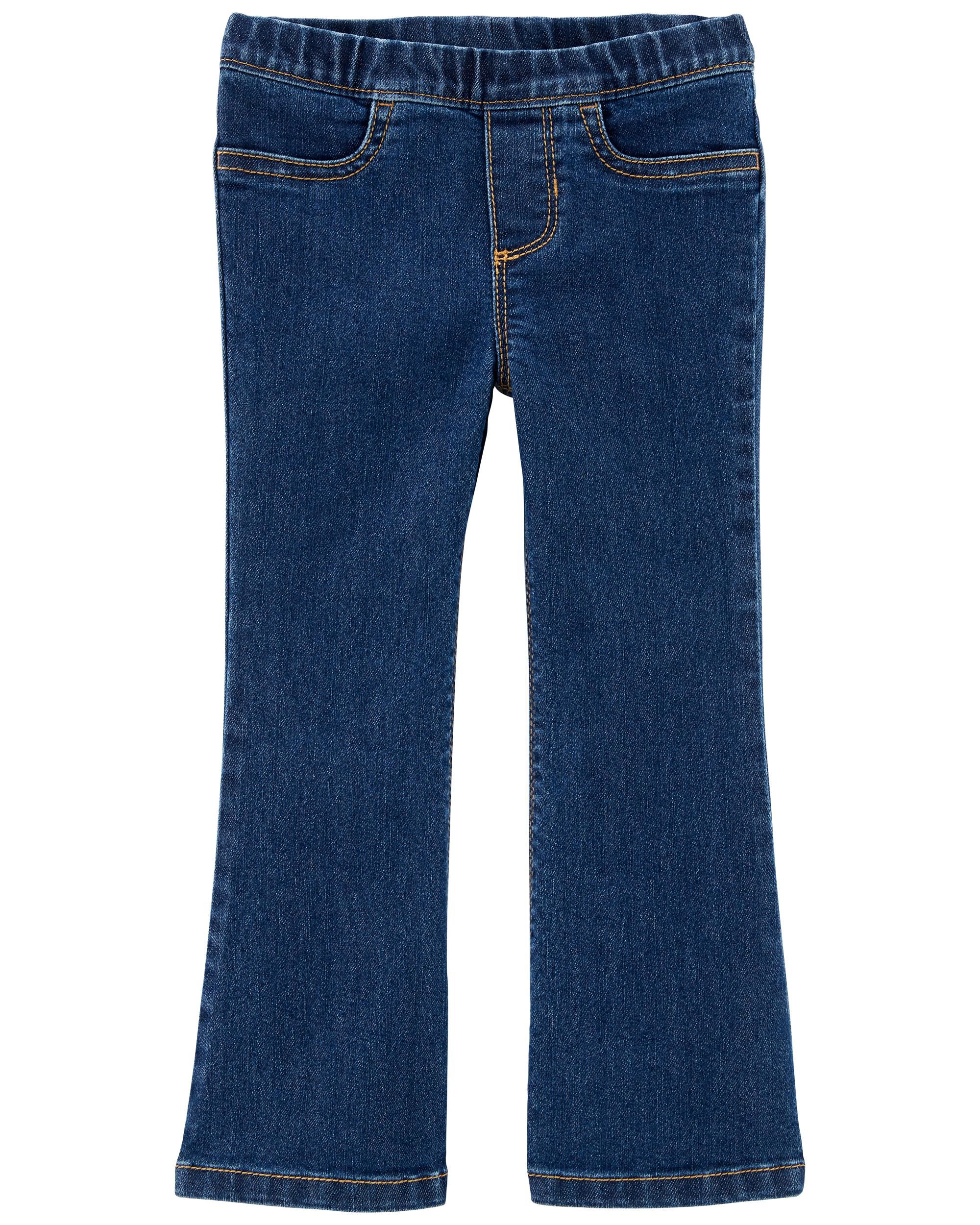 Pull On Flare Jeans
