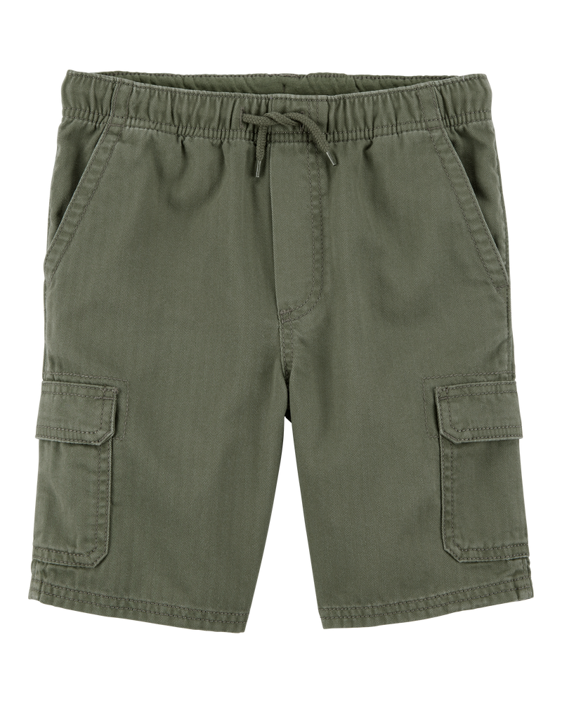 Kid Cargo Utility Shorts - Olive, image 1 of 4 slides