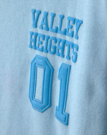 Boys Varsity French Terry Graphic Tee - Blue, 