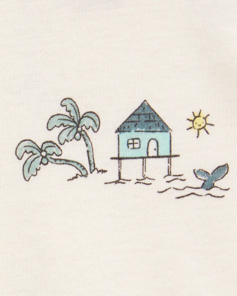 Bébé Emballage de 5 cache-couches sans manches à motif de l’océan , image 2 sur 7 diapositives