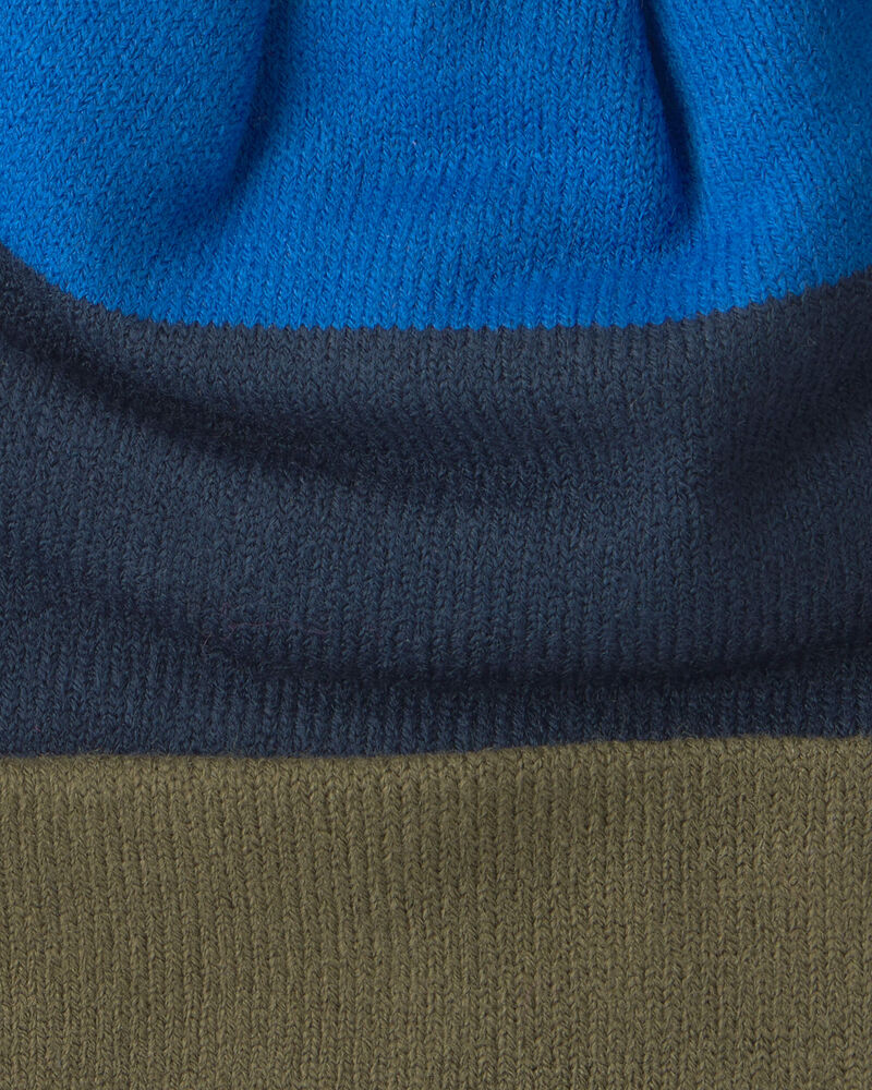 Boys Kombi Level Pom Hat - Navy, image 2 of 2 slides