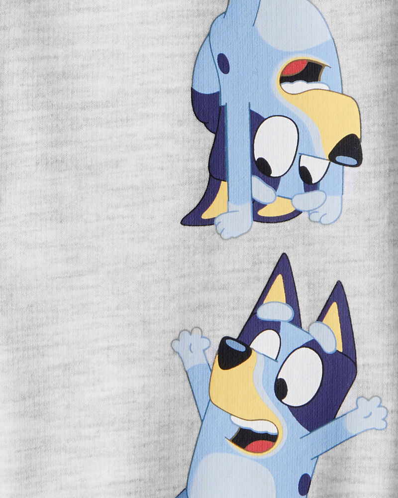 Toddler Bluey French Terry Drawstring Joggers - Grey, image 5 of 5 slides