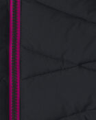 Girls  Bubble Urban Jacket- Black, image 3 of 4 slides