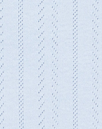 Jeune T-shirt court à motifs ajourés, 