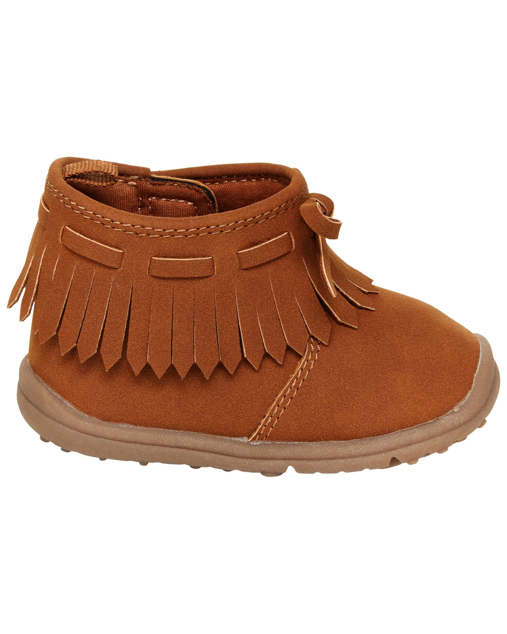 Carter's fringe boots hotsell