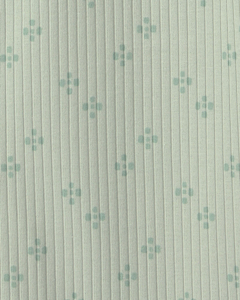 B&eacute;b&eacute; fille - Ensemble 2 pi&egrave;ces haut manches longues en molleton et pantalon &agrave; motif floral &ndash; Vert, image 4 sur 4 diapositives