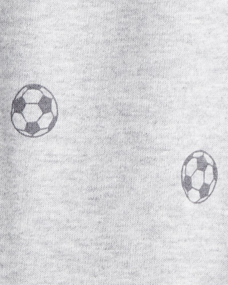 Baby Boy 2-Piece 'Just Kickin it' Soccer Bodysuit & Pant Set - Green, image 4 of 5 slides