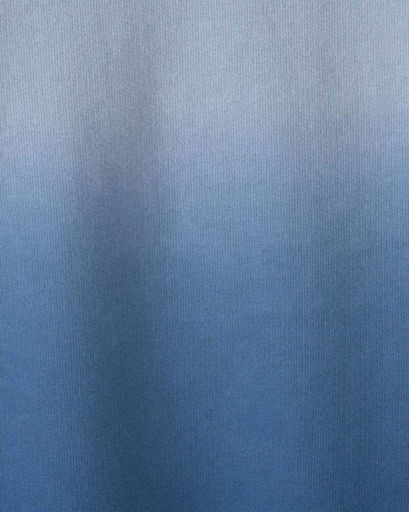 Baby Boy Ombre French Terry Pullover Sweatshirt - Blue, image 2 of 3 slides