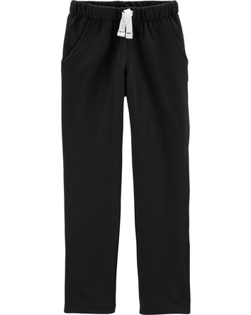 Pull-On French Terry Pants, 