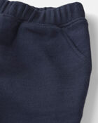 Baby Boy 2-Piece Organic Cotton French Terry Top & Pant Set, image 2 of 4 slides