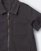 Toddler Day Out&trade; Jumpsuit - Dark Grey, image 2 of 2 slides
