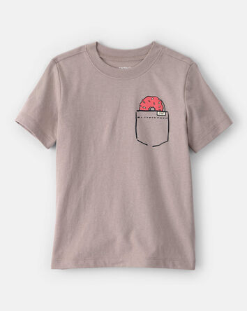 Tout-petit gar&ccedil;on - T-shirt graphique Donut - Brun, 