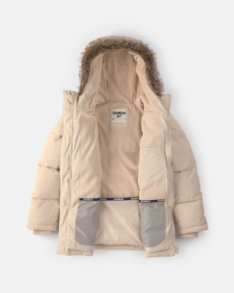 Filles - Manteau bouffant - Beige, image 2 sur 7 diapositives