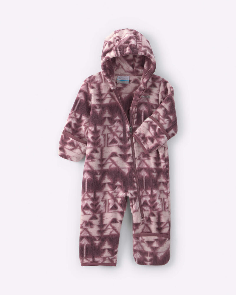 Baby Girl Columbia Snowtop&trade; II Bunting- Purple, image 2 of 3 slides