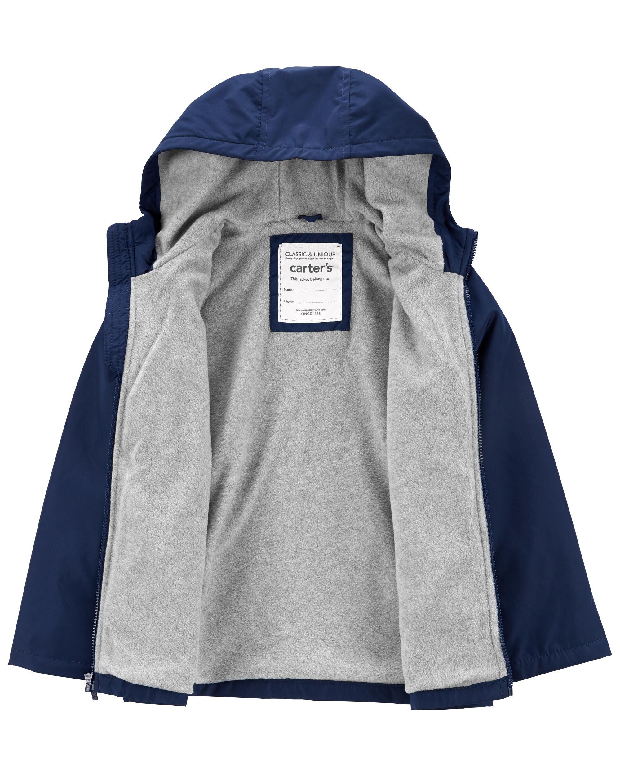 Fleece Lined Dinosaur Jacket