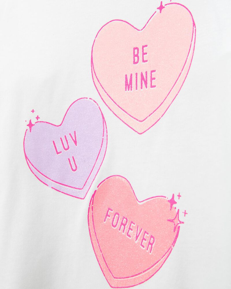 Kid Be Mine Long-Sleeve Shirt - White, image 2 of 4 slides