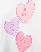 Kid Be Mine Long-Sleeve Shirt - White, image 2 of 4 slides